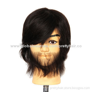 Male wig training heads